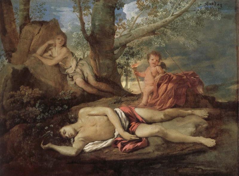 Nicolas Poussin Ai Kou and Nessus oil painting picture